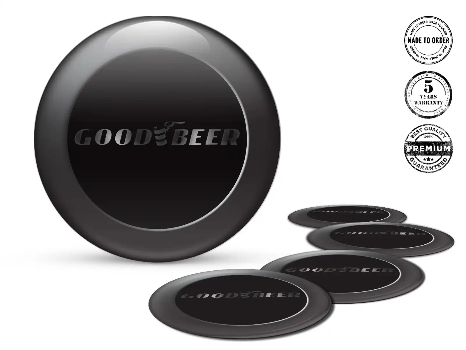 Wheel Sticker Edition Epoxy Dome Custom